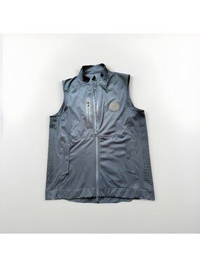 G/FORE FULL ZIP 100% POLYESTER Navy  COLOR VEST MEN'S SIZE L